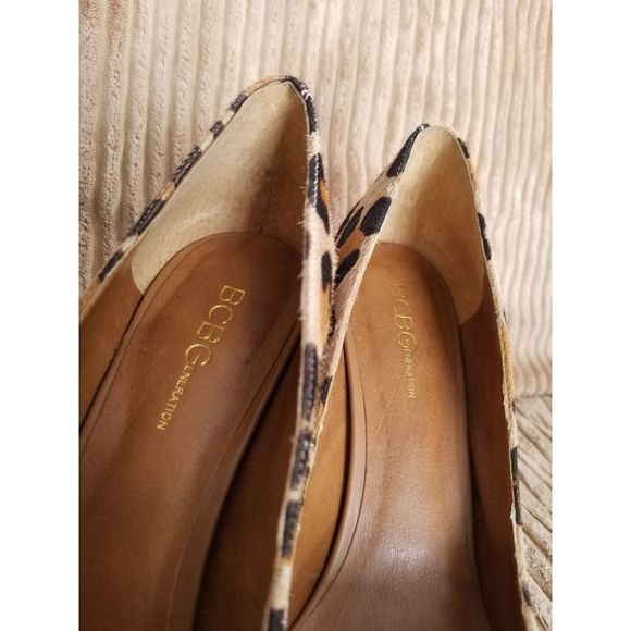 BCBGeneration Cheetah Print Stiletto Pumps - Picture 5 of 7